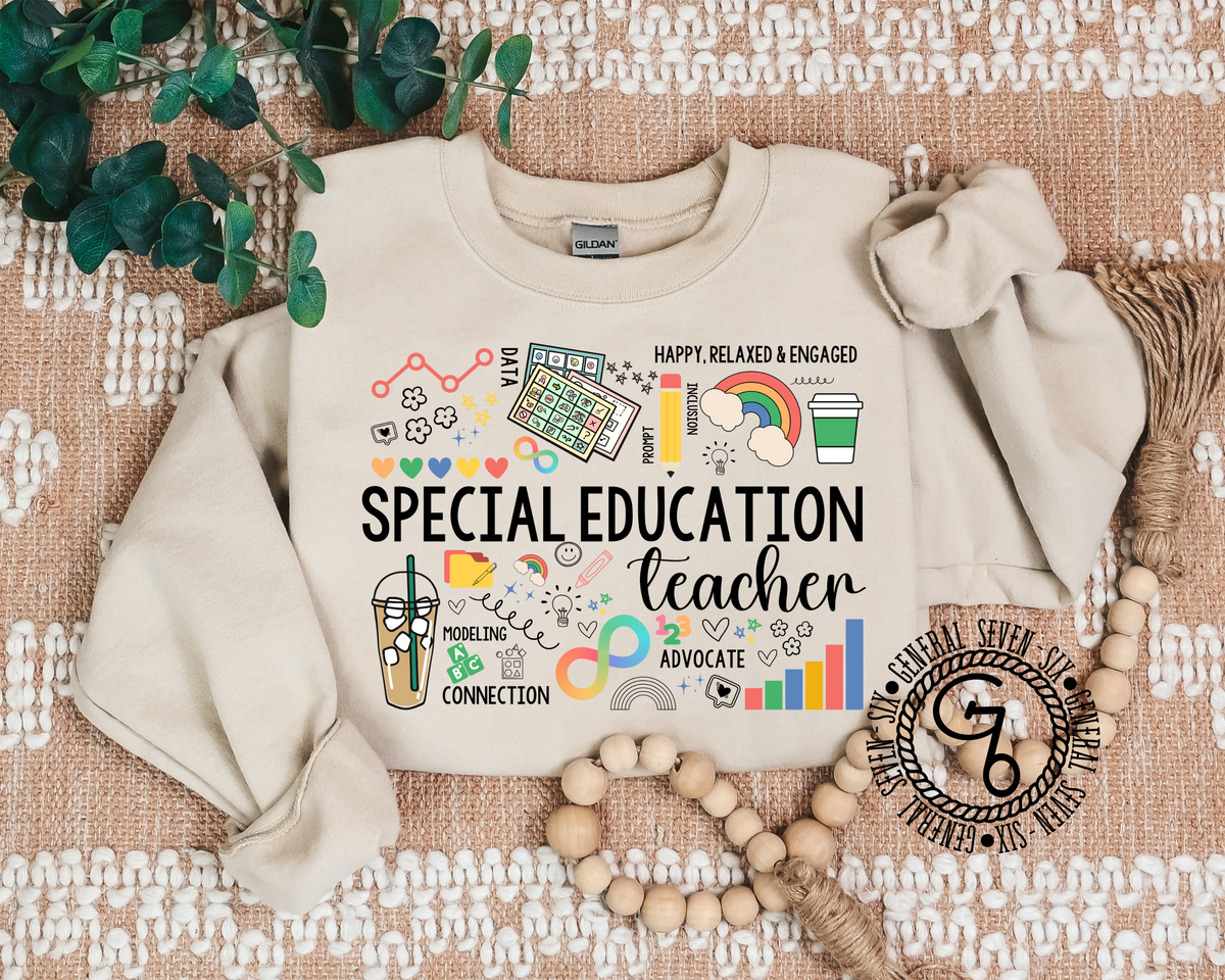 Iconic Rainbow Special Education Top