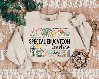 Iconic Rainbow Special Education Top