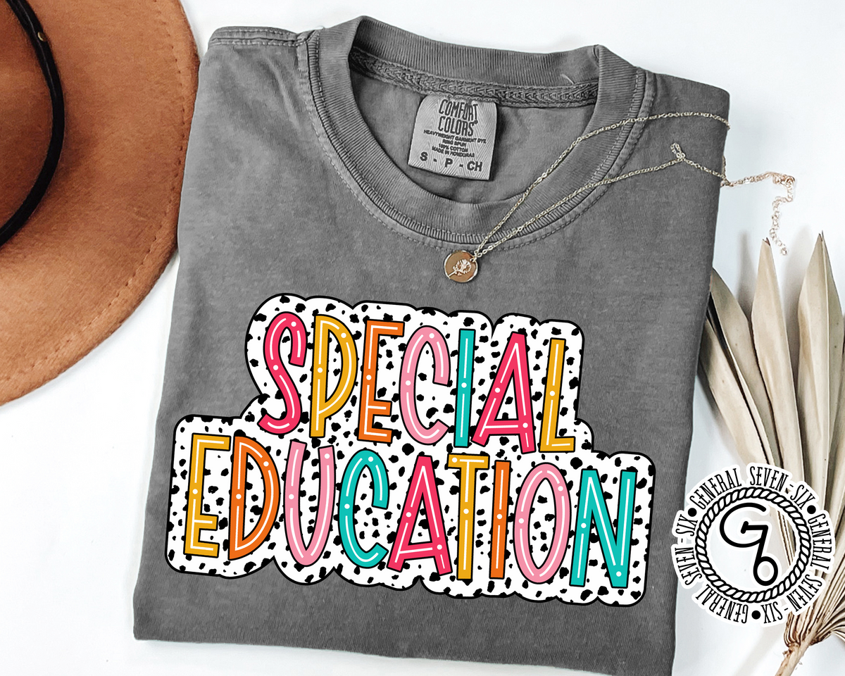 Cow Print Special Education