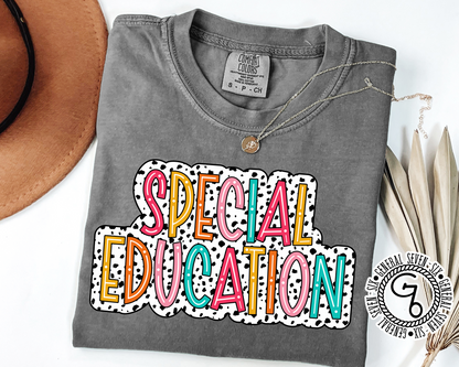 Cow Print Special Education