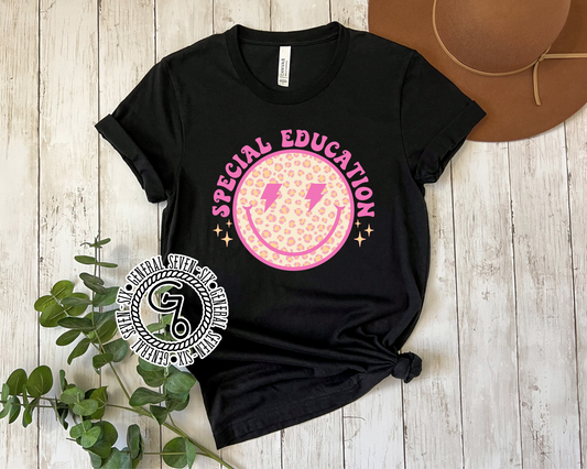 Retro Special Education Smiley Top