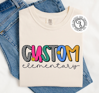 Smiley Face Personalized Top